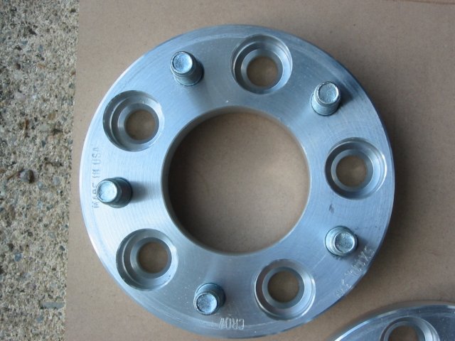 Rear Wheel Spacers Install