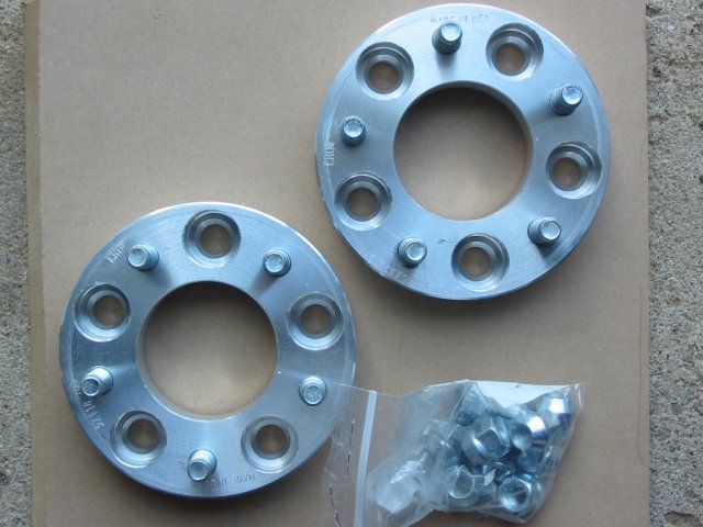 Rear Wheel Spacers Install